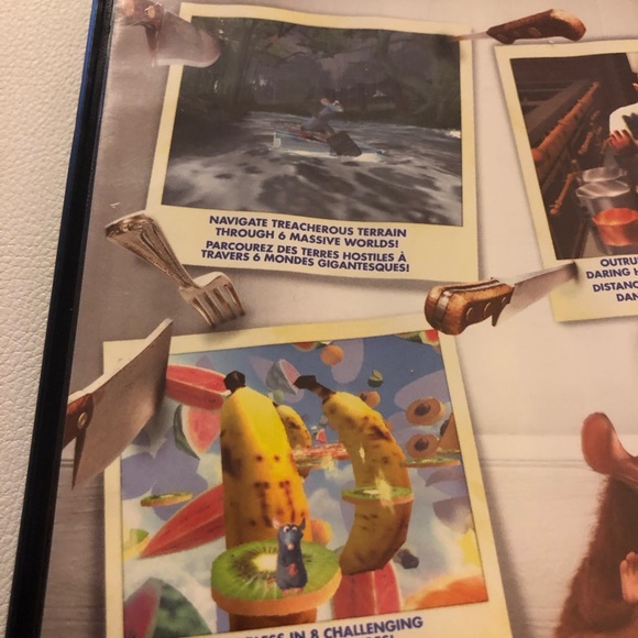 PS2 Disney Pixar Ratatouille (Sony Playstation 2, 2007) PS2 Complete W/ Manual - Picture 7 of 8